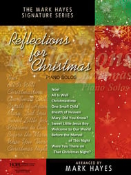 Reflections for Christmas piano sheet music cover Thumbnail